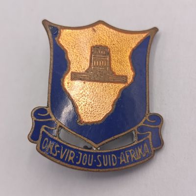 Voortrekker monument South Africa enameled pin badge