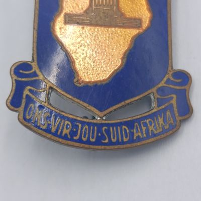 Voortrekker monument South Africa enameled pin badge