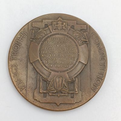 Kings Trophy Special Distinction medal - British Empire