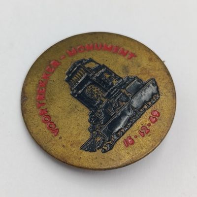 Vintage Voortrekker-Monument 1949 commemorative pin badge