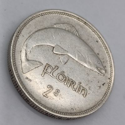 1931 Ireland Florin 2 shilling XF