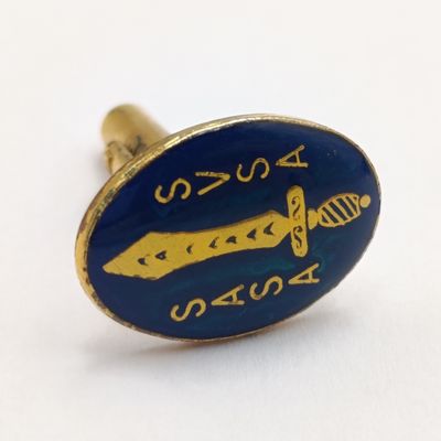 Lot of 2 Pairs of SA Security Association vintage cufflinks