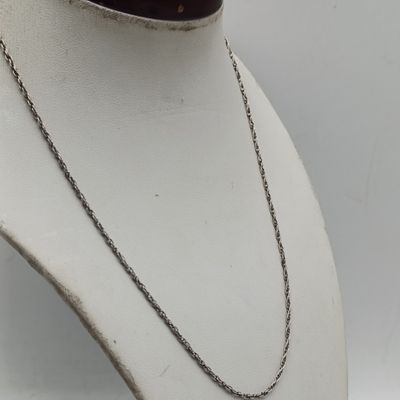 Silver chain of 44cm - weighs 3 grams