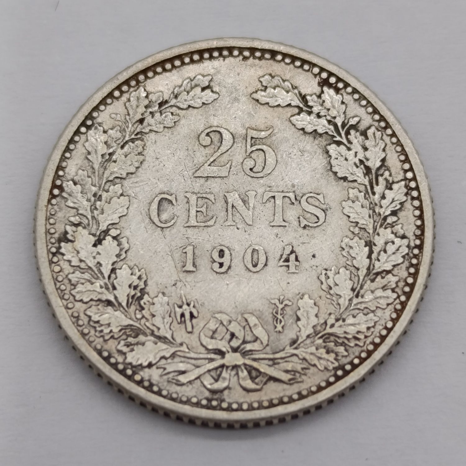 1904 Netherlands 2 1/2 cent