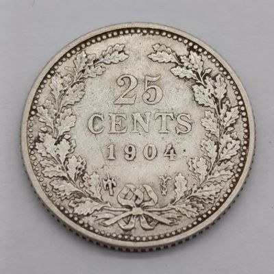 1904 Netherlands 2 1/2 cent
