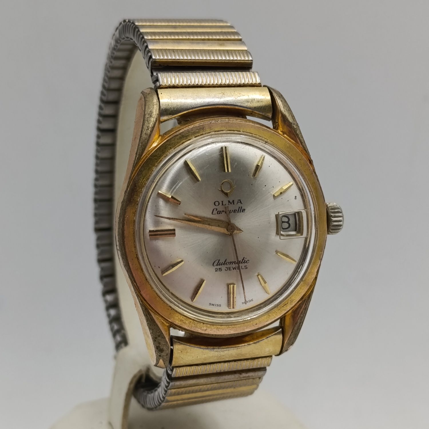 Vintage Olma Caravelle Automatic mens watch - working