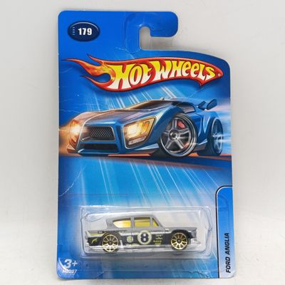 Hot Wheels #179 Ford Anglia die-cast toy car - sealed