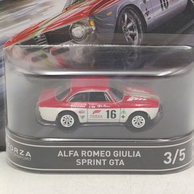 Hot Wheels Forza Motorsport Alfa Romeo Giulia Sprint GTA toy car - sealed