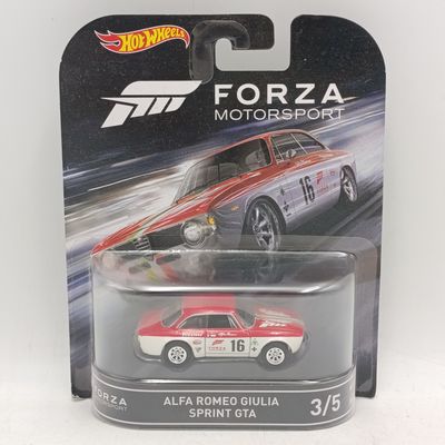 Hot Wheels Forza Motorsport Alfa Romeo Giulia Sprint GTA toy car - sealed