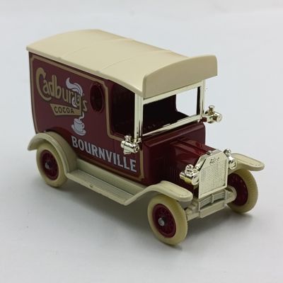 Lledo 1928 Ford Model T Cadbury Cocoa Bournville delivery van model car in box
