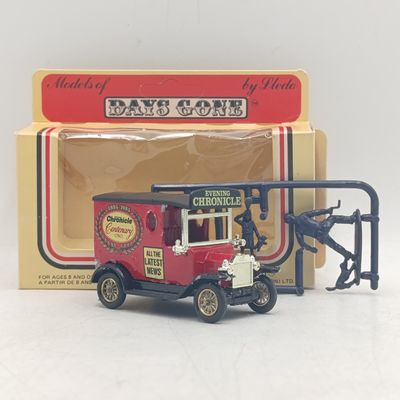 Lledo 1928 Ford Model T model car with Chronicle Centenary advertising in box