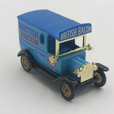 Lledo 1928 Ford Model T model car with British bacon advertising