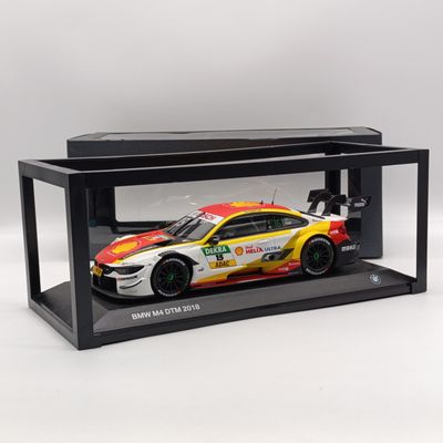 MiniChamps 2018 BMW M4 DTM #15 BMW Team RMG race car model - scale 1/18