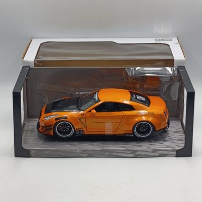 Solido Nissan GT-R35 with Liberty walk body kit model car - scale 1/18
