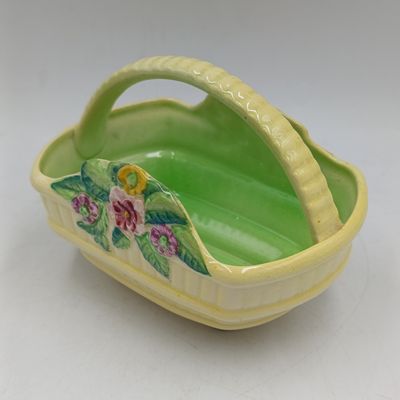 Vintage Carltonware small porcelain flower basket