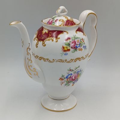 Royal Albert Canterbury porcelain coffee pot