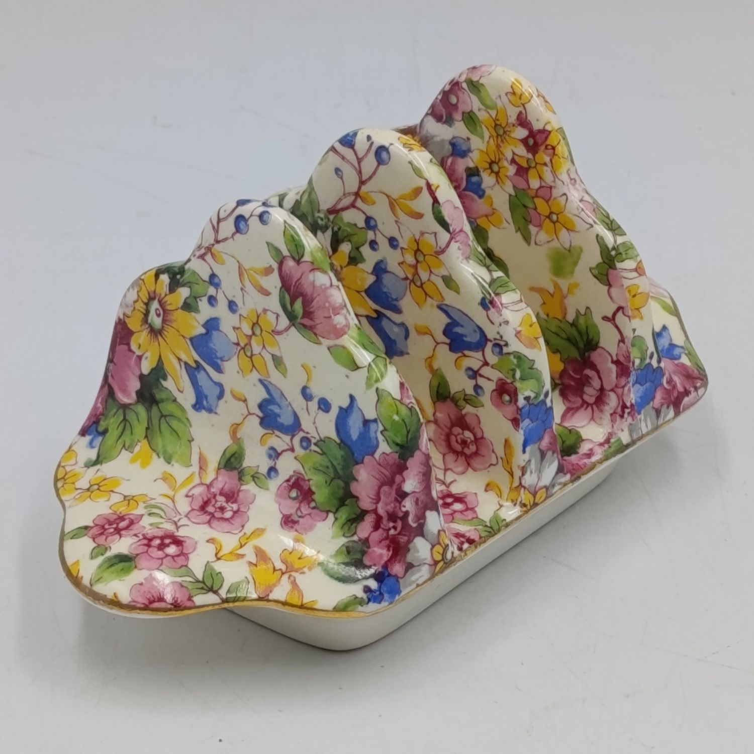 Vintage Royal Winton Grimwades porcelain toast rack