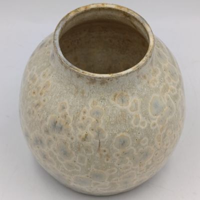 Vintage Crystalline glaze pottery vase