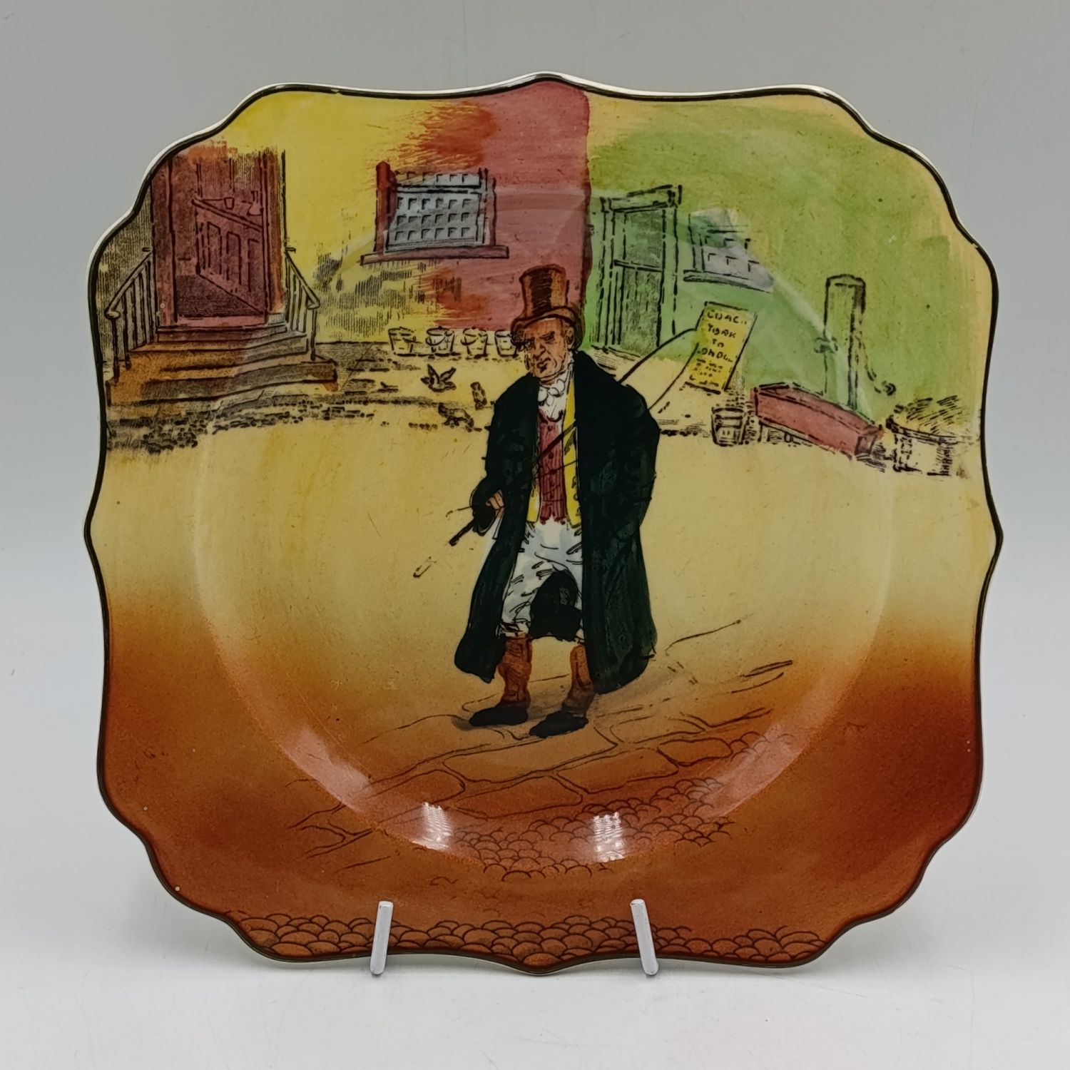 Royal Doulton Dickensware Mr Barkis side plate