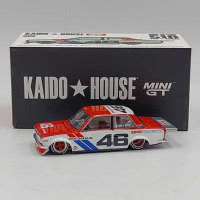 Kaido House #005 Mini GT 1971 Datsun 510 Pro Street die-cast model in box - scale 1/64