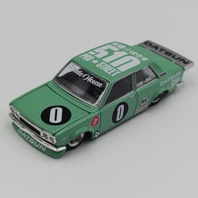 Kaido House #008 Mini GT 1971 Datsun 510 Pro Street die-cast model in box - scale 1/64