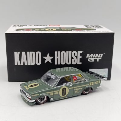 Kaido House #S1/01 Mini GT 1971 Datsun 510 Pro Street die-cast model in box - scale 1/64