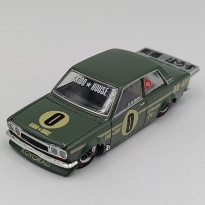 Kaido House #S1/01 Mini GT 1971 Datsun 510 Pro Street die-cast model in box - scale 1/64