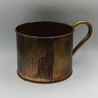 Hukin and Heath brass plated oversized cup