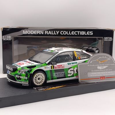 SunStar Ford Focus RS WRC07 #8 Rally Monte Carlo race car model - scale 1/18