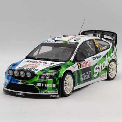 SunStar Ford Focus RS WRC07 #8 Rally Monte Carlo race car model - scale 1/18