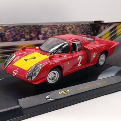 Ricko 1968 Alfa Romeo 33.2 Imola race car model in box - scale 1/18