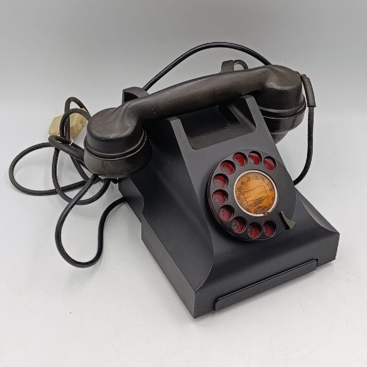 Vintage Bakelite Rotary dial telephone