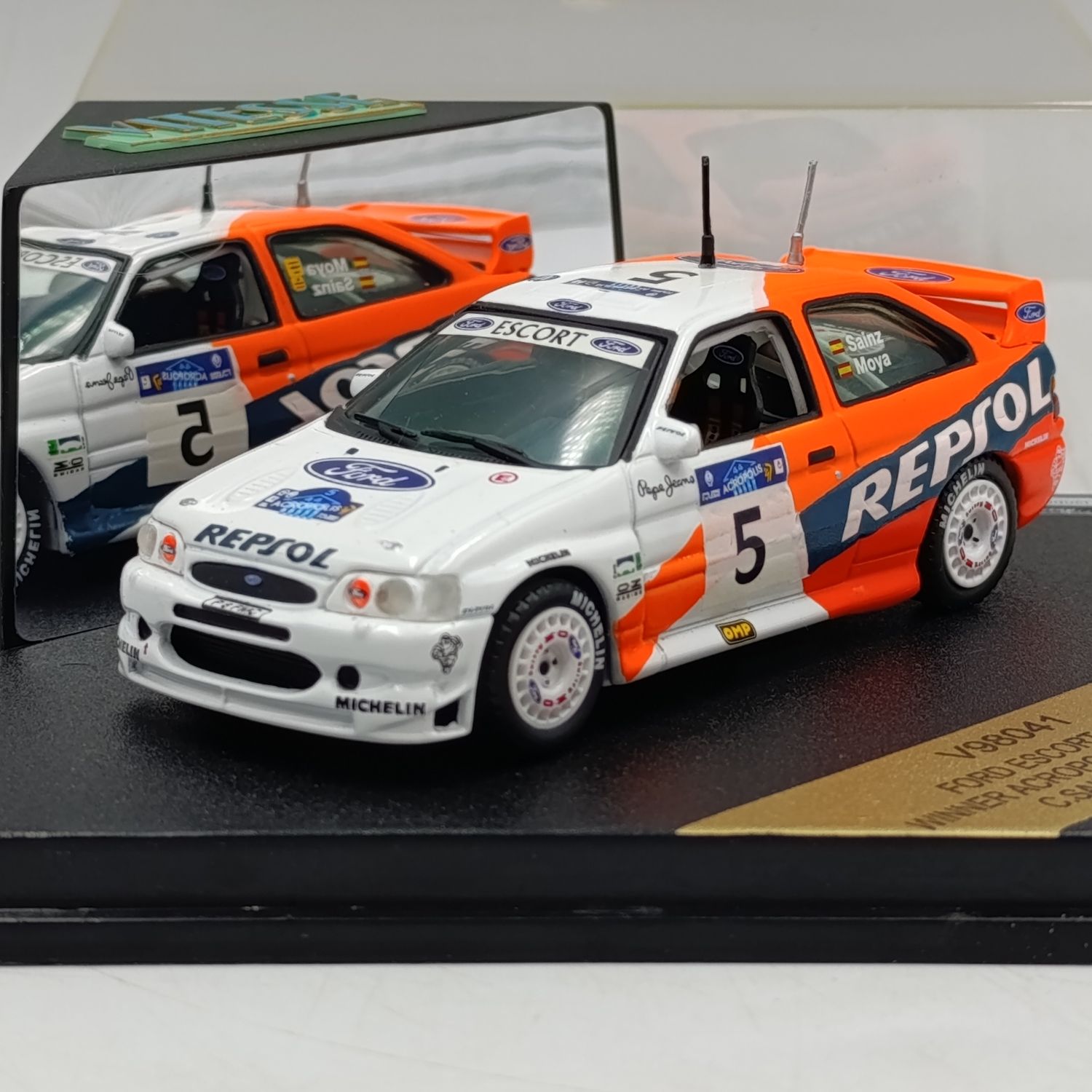 Vitesse Skid Ford Escort WRC #5 Acropolis Rally 1997 die-cast model car - scale 1/43