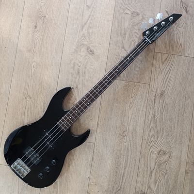 Vintage Marlin SL300B metallic black electric bass guiter by Hohner - not tested