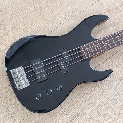 Vintage Marlin SL300B metallic black electric bass guiter by Hohner - not tested
