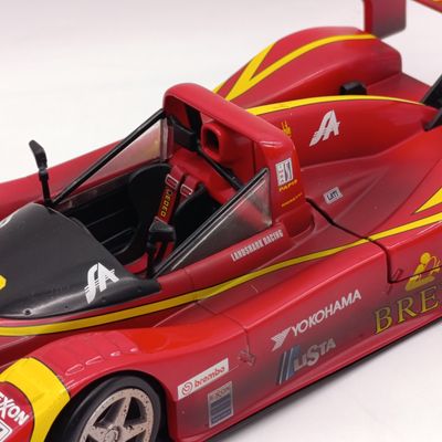 Hot Wheels Ferrari 333SP #30 IMSA GT race car model - scale 1/18 - mirrors repaired