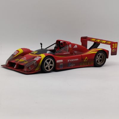 Hot Wheels Ferrari 333SP #30 IMSA GT race car model - scale 1/18 - mirrors repaired