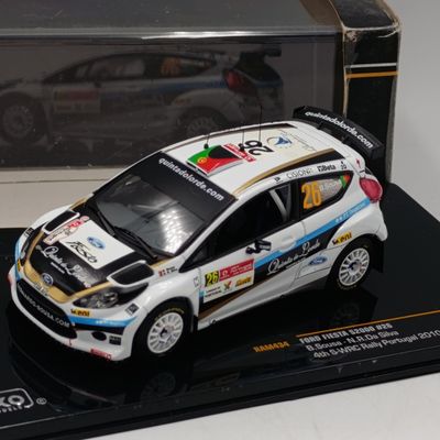 IXO Models 2010 Ford Fiesta S2000 #26 Rally model car - scale 1/43