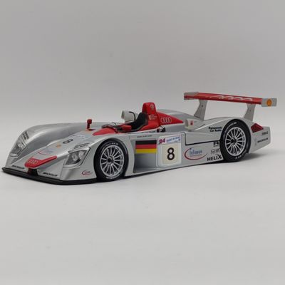 Maisto Audi R8 Le Mans-Sieger 2000 Die-cast race car model - scale 1/18