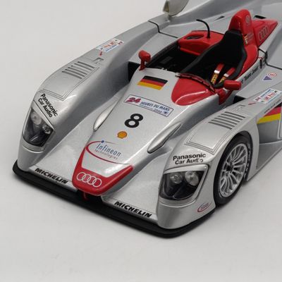 Maisto Audi R8 Le Mans-Sieger 2000 Die-cast race car model - scale 1/18