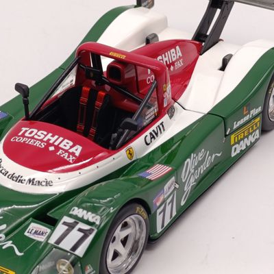 Hot Wheels Ferrari 333SP #11 American Le Mans race car model - scale 1/18