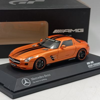 Schuco Gran Turismo 5 Mercedes-Benz SLS AMG die-cast model car - scale 1/43