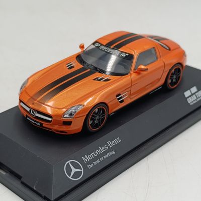 Schuco Gran Turismo 5 Mercedes-Benz SLS AMG die-cast model car - scale 1/43