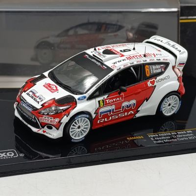 IXO Models 202 Ford Fiesta RS WRC #6 Monte Carlo rally model car - scale 1/43