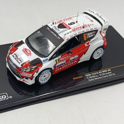 IXO Models 202 Ford Fiesta RS WRC #6 Monte Carlo rally model car - scale 1/43