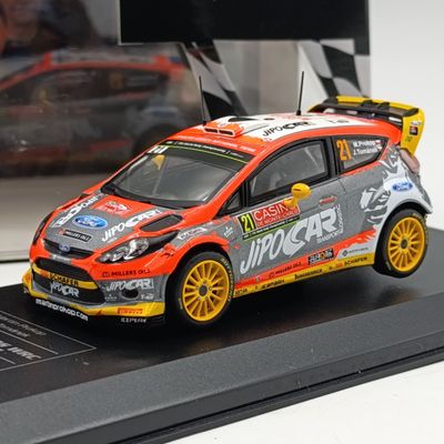 Die-Cast club 2014 Ford Fiesta RS WRC Monte Carlo Rally model car - scale 1/43