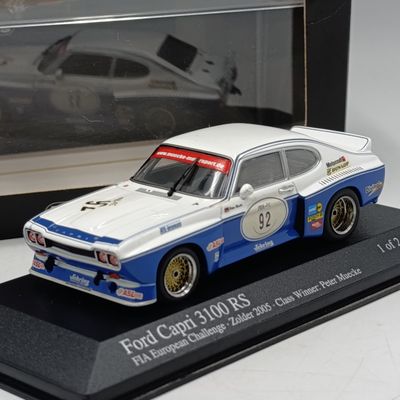 MiniChamps Ford Capri 3100 RS #92 FIA European Challenge race car model - scale 1/43