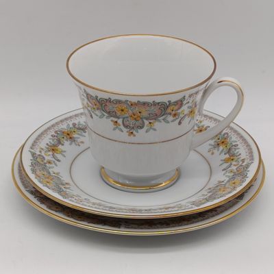 Vintage Noritake Clara porcelain trio