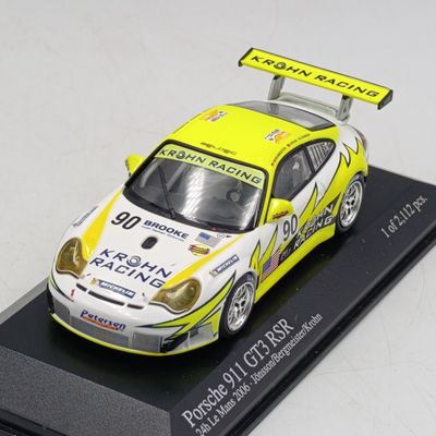 MiniChamps Porsche 911 GT3 RSR #90 24h Le Mans 2006 race car model - scale 1/24