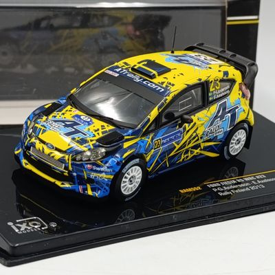 IXO Models Ford Fiesta RS WRC #23 Rally Finland 2013 race car model - scale 1/43